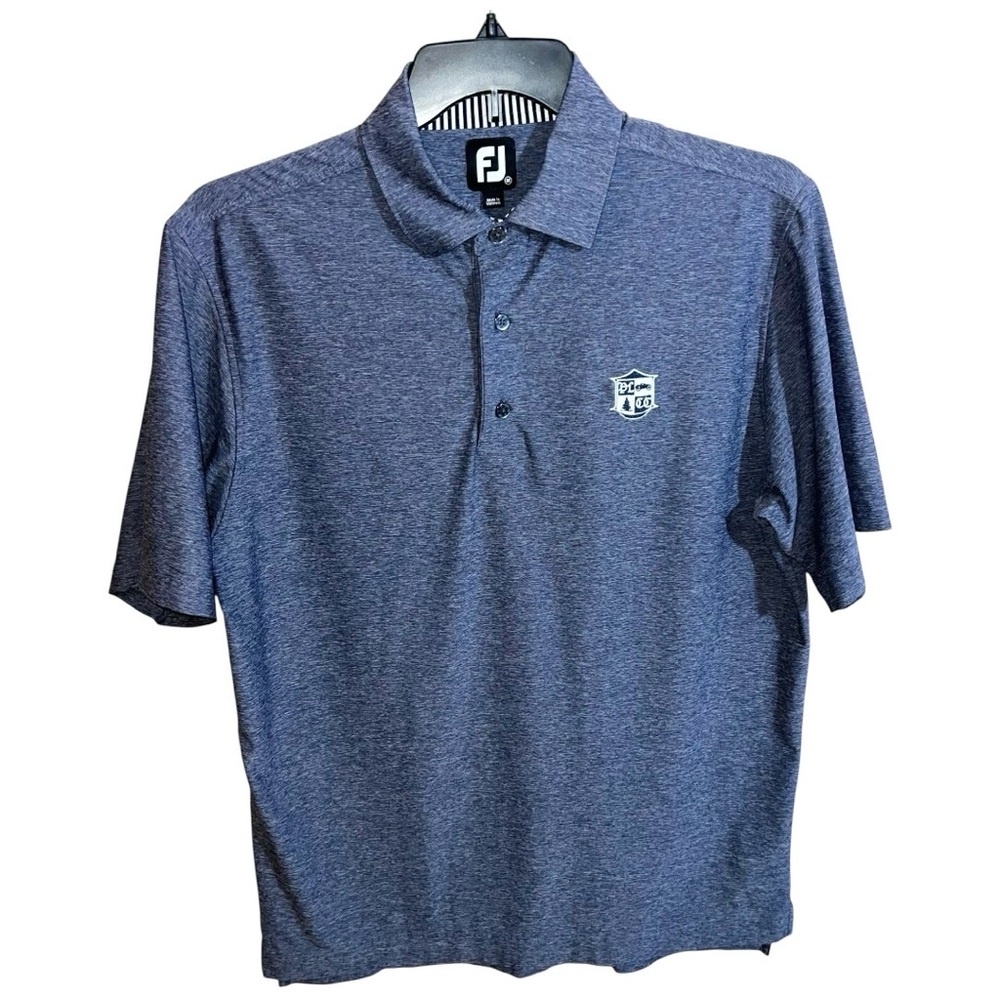 FootJoy Golf Polo Shirt Men’s M Heather Blue Active Short Sleeve